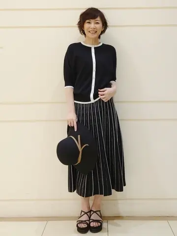 自由区 L maruri コーディネート画像