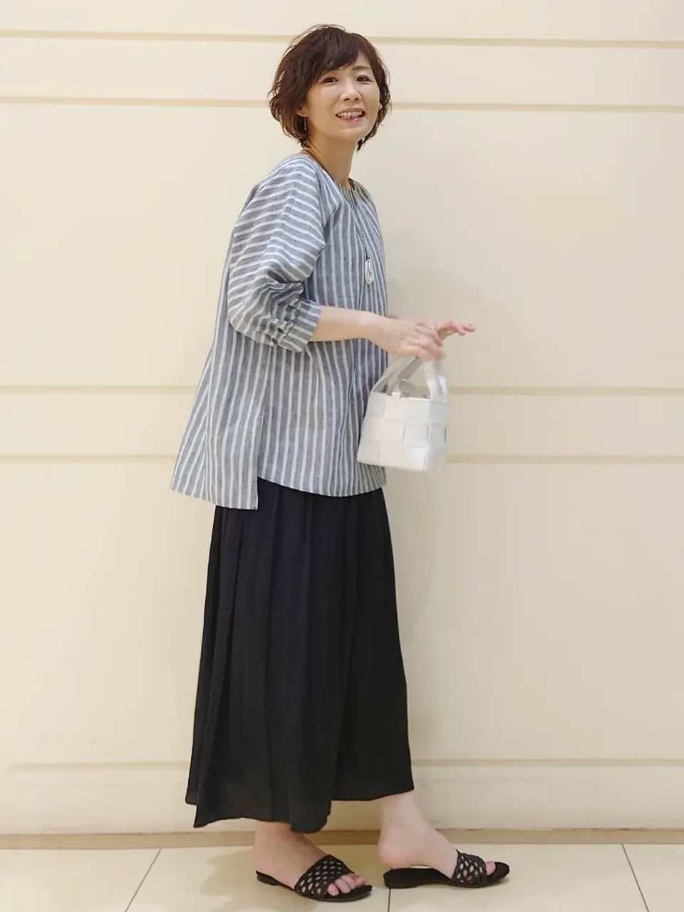 自由区 L maruri コーディネート画像