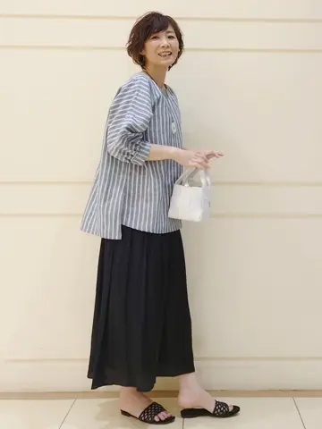 自由区 L maruri コーディネート画像