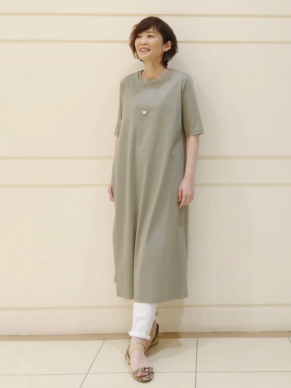 自由区 L maruri コーディネート画像