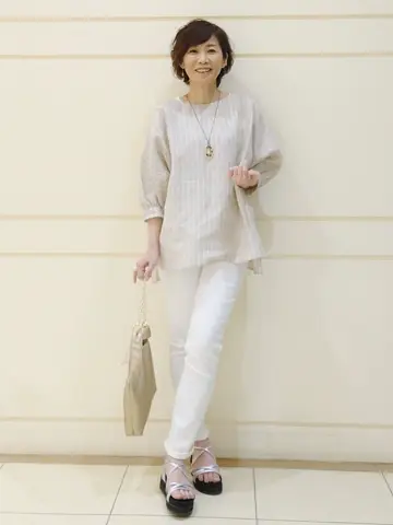 自由区 L maruri コーディネート画像