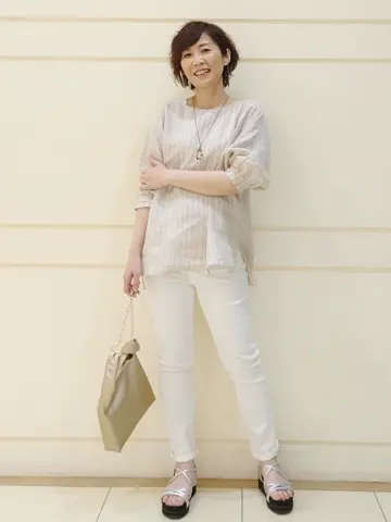 自由区 L maruri コーディネート画像