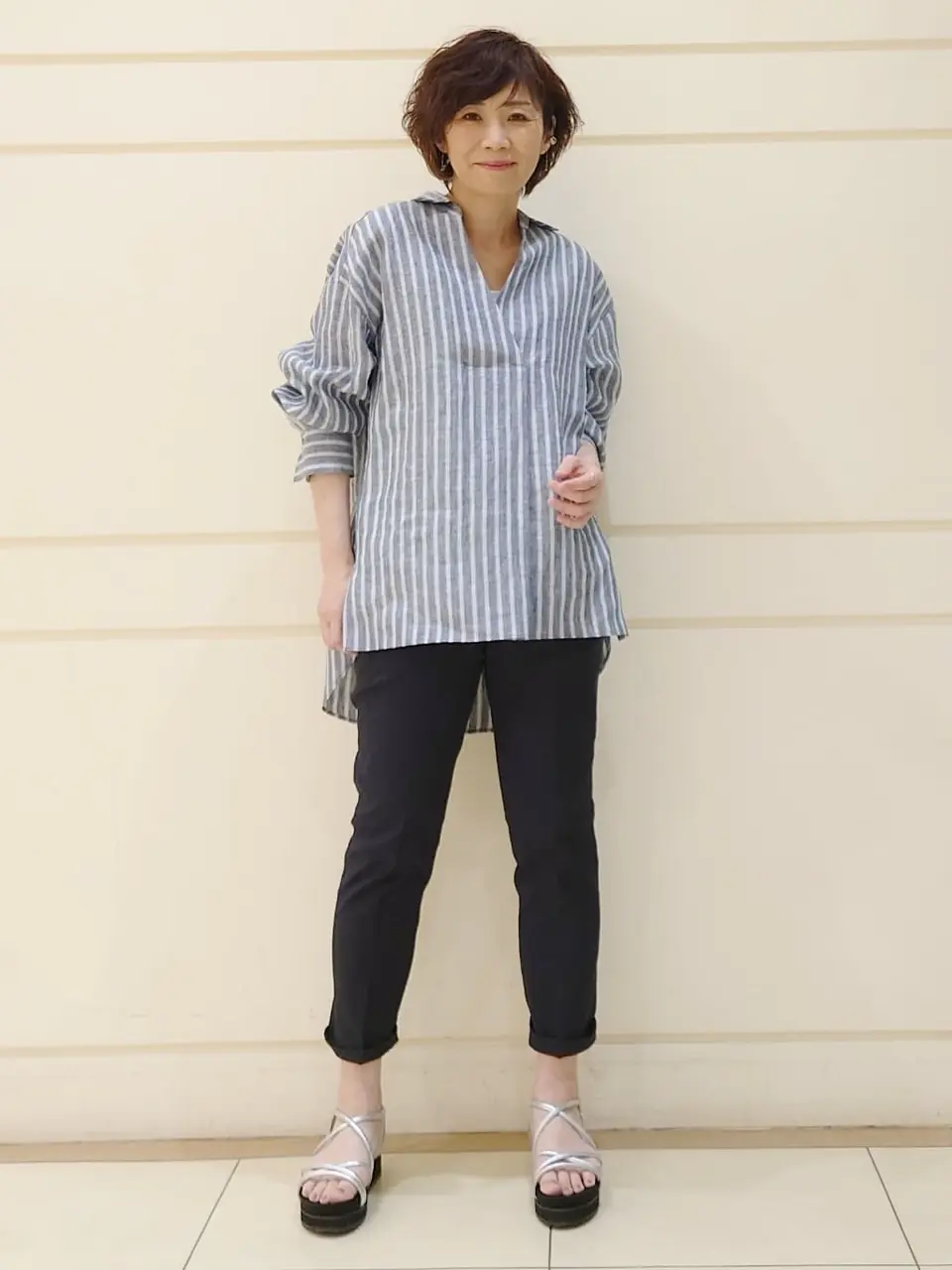 自由区 L maruri コーディネート画像