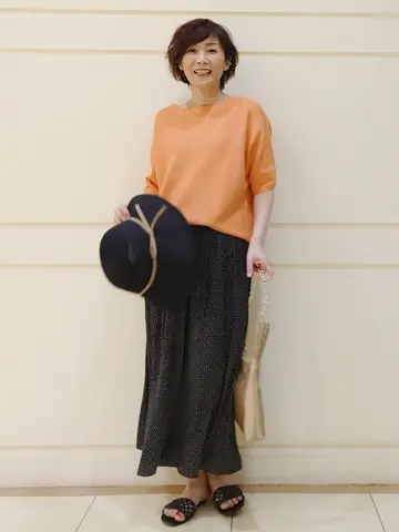 自由区 L maruri コーディネート画像