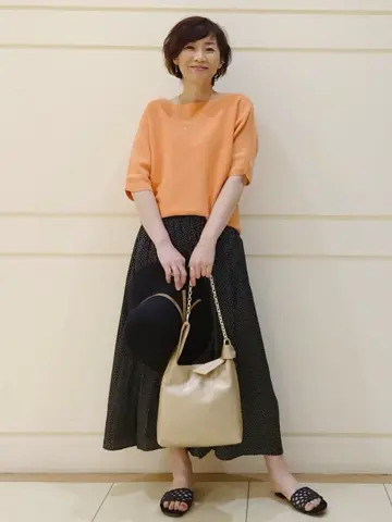 自由区 L maruri コーディネート画像