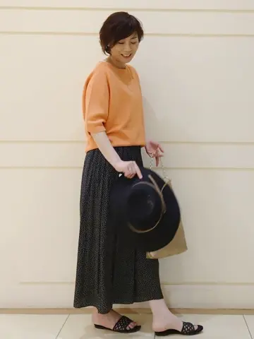 自由区 L maruri コーディネート画像