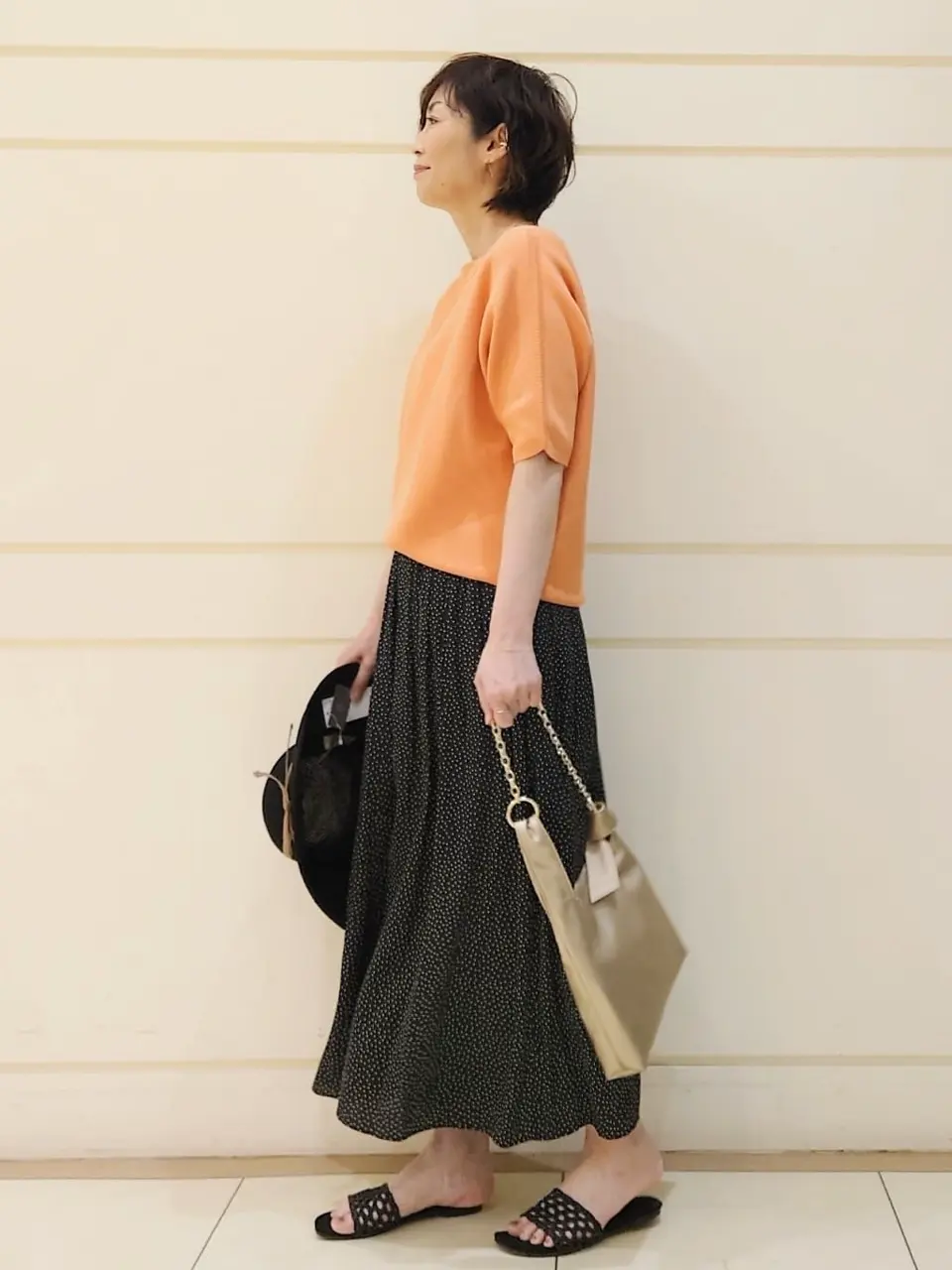 自由区 L maruri コーディネート画像