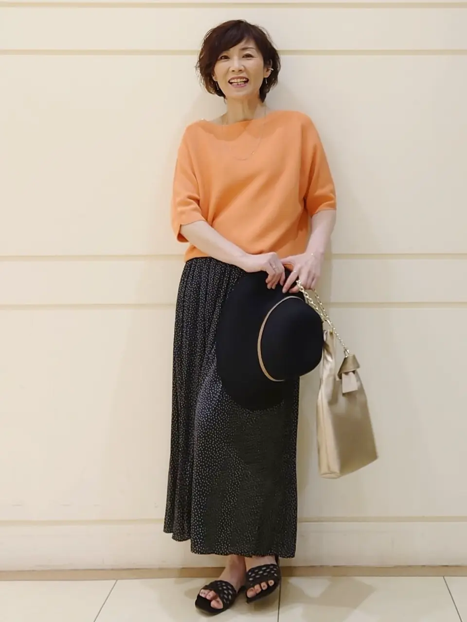 自由区 L maruri コーディネート画像