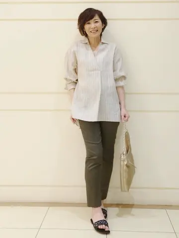 自由区 L maruri コーディネート画像