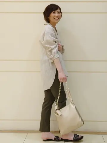 自由区 L maruri コーディネート画像