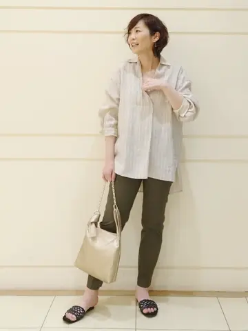 自由区 L maruri コーディネート画像