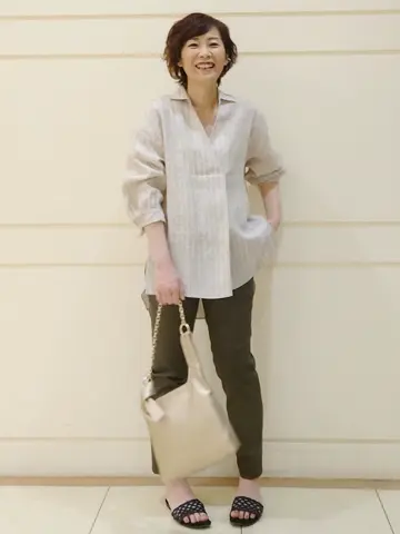 自由区 L maruri コーディネート画像