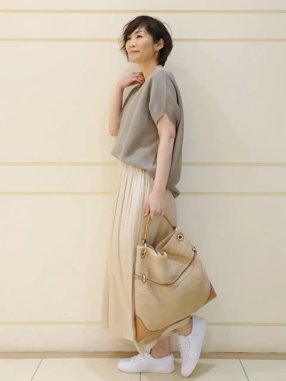 自由区 L maruri コーディネート画像