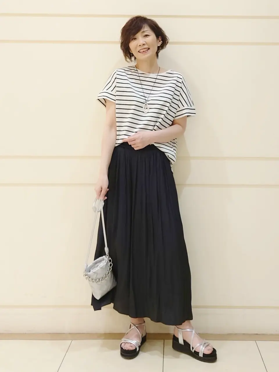 自由区 L maruri コーディネート画像