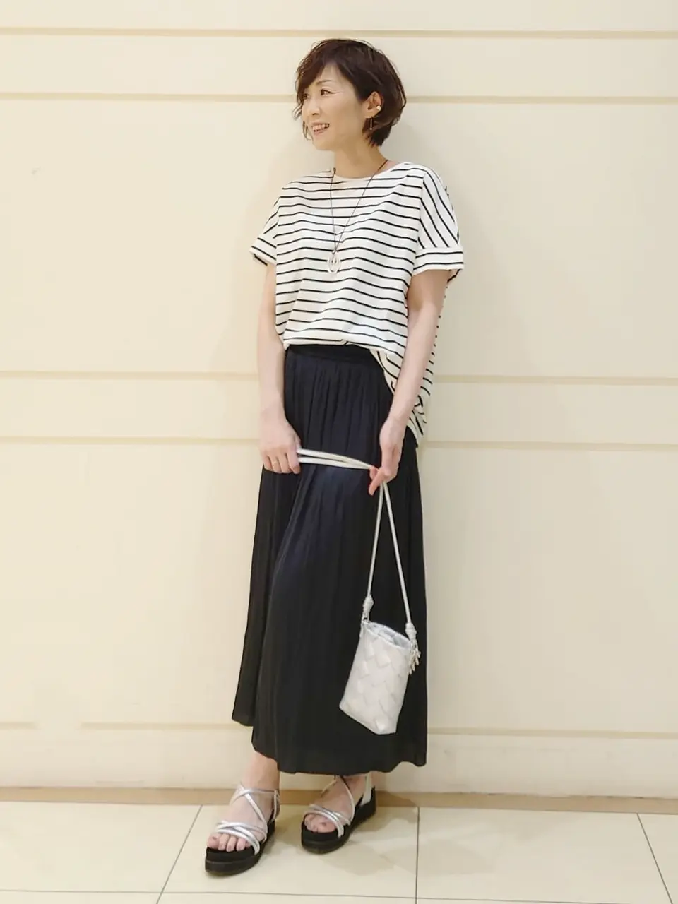 自由区 L maruri コーディネート画像