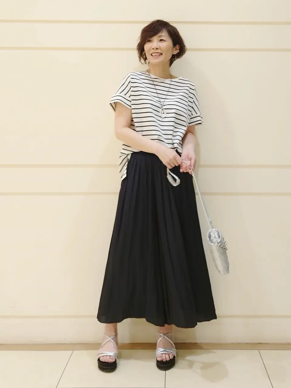 自由区 L maruri コーディネート画像