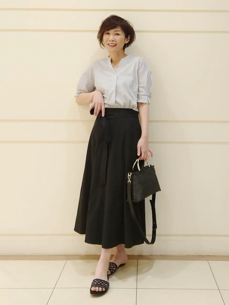 自由区 L maruri コーディネート画像