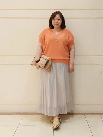 自由区 L 藤原 コーディネート画像