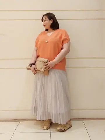 自由区 L 藤原 コーディネート画像