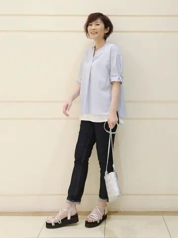 自由区 L maruri コーディネート画像