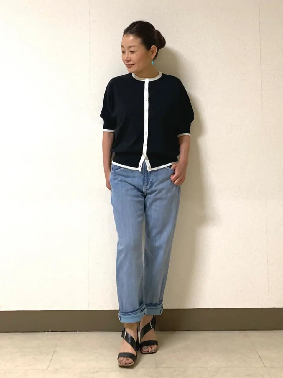 自由区 L 坂本 コーディネート画像