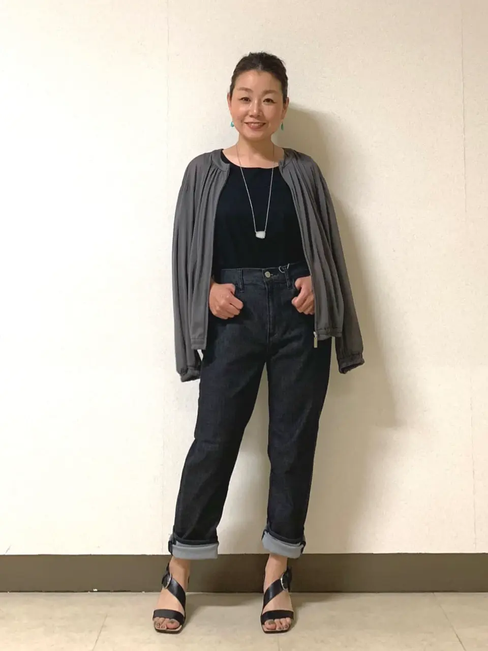 自由区 L 坂本 コーディネート画像