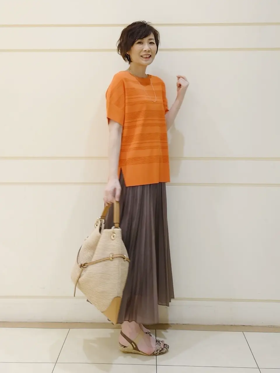 自由区 L maruri コーディネート画像