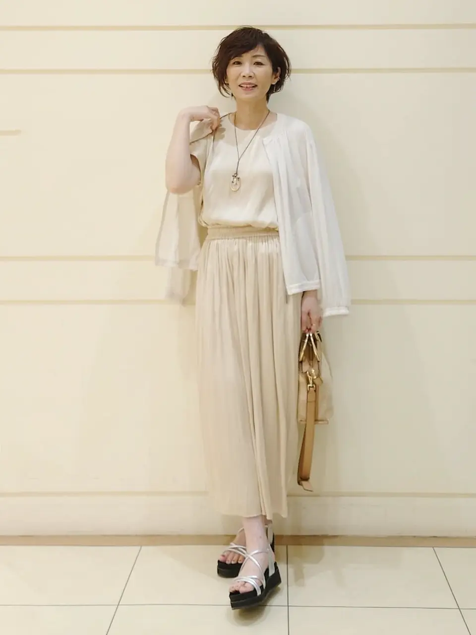 自由区 L maruri コーディネート画像