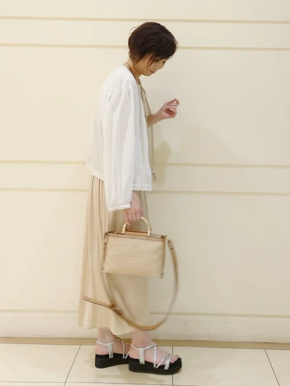 自由区 L maruri コーディネート画像