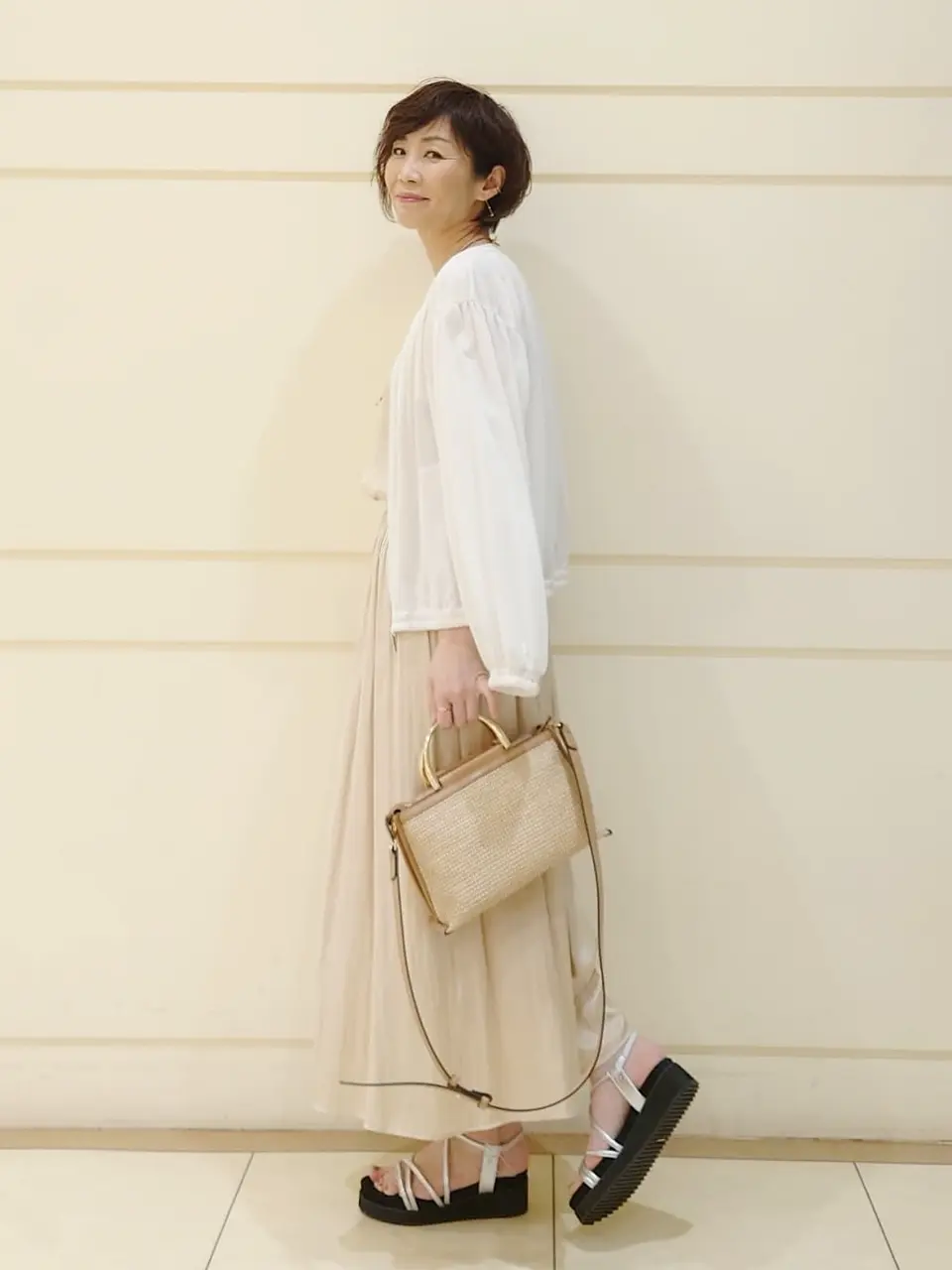 自由区 L maruri コーディネート画像