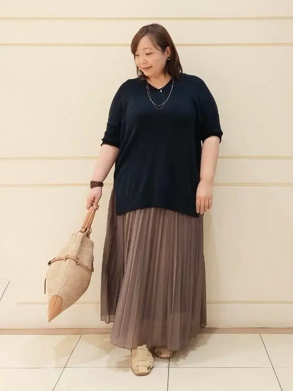 自由区 L 藤原 コーディネート画像