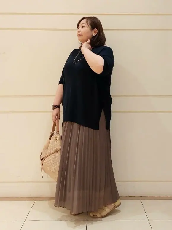 自由区 L 藤原 コーディネート画像