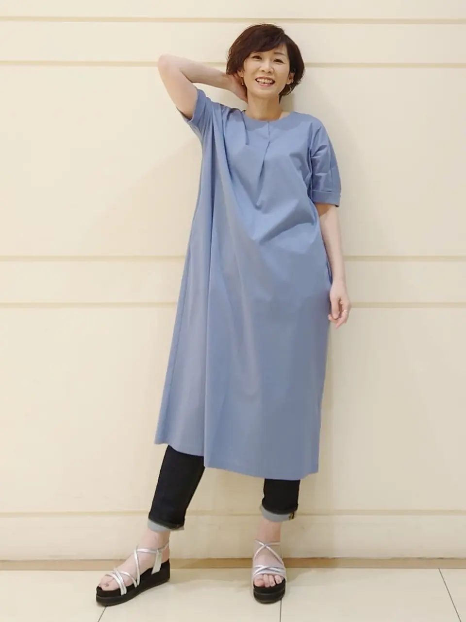 自由区 L maruri コーディネート画像