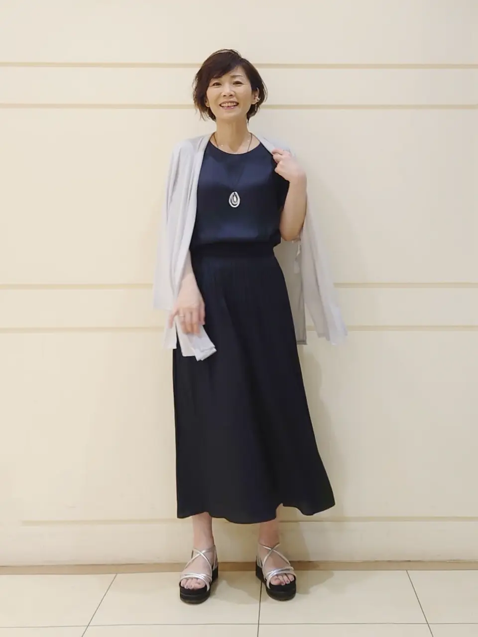 自由区 L maruri コーディネート画像