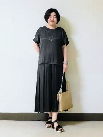 自由区 L 宇野 コーディネート画像