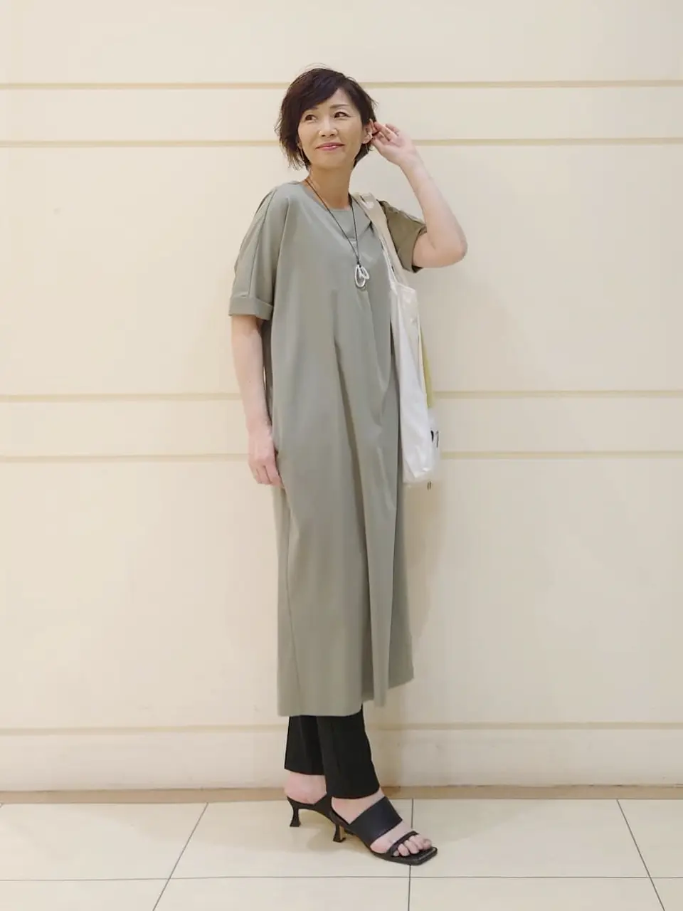 自由区 L maruri コーディネート画像