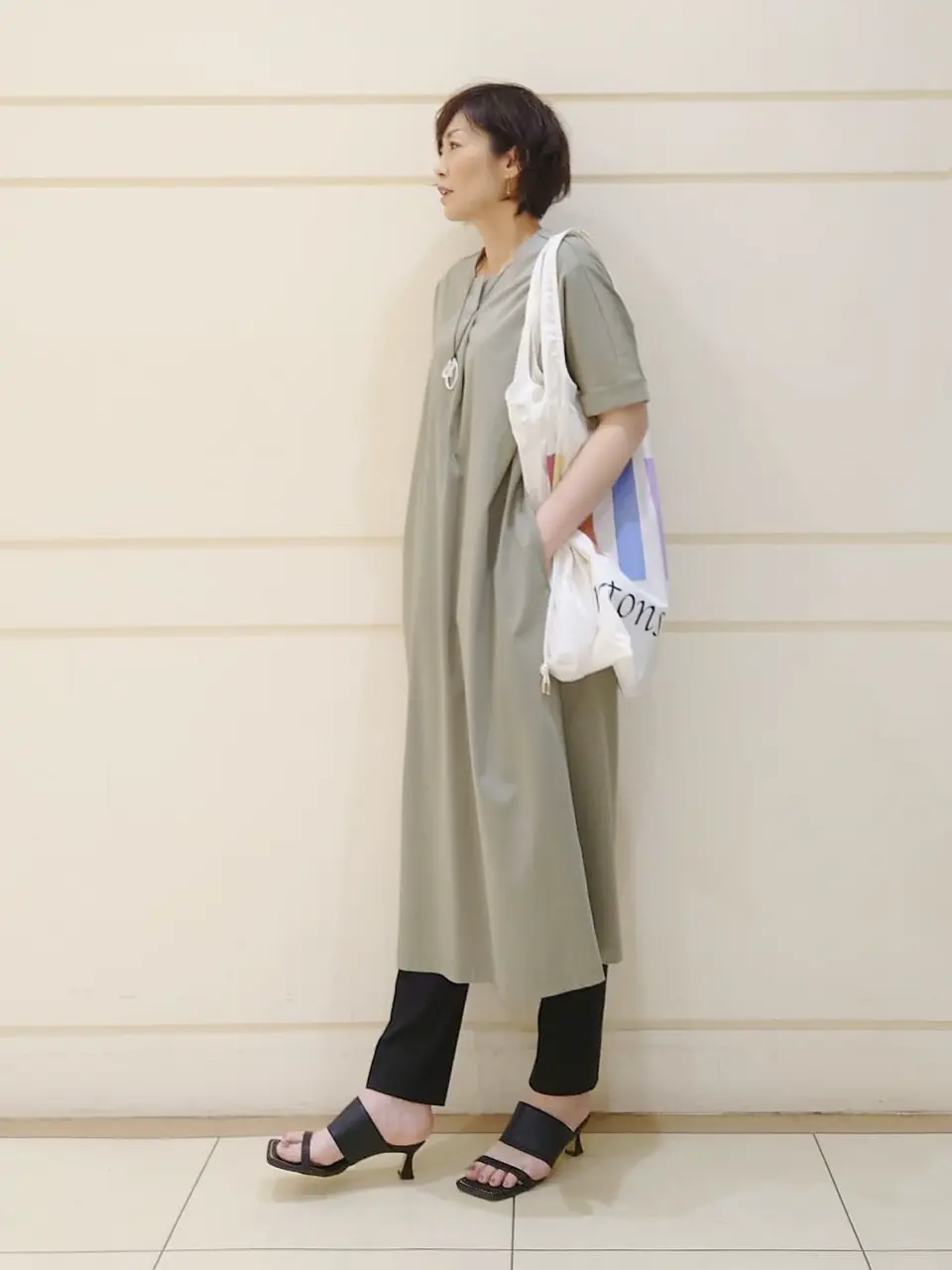 自由区 L maruri コーディネート画像