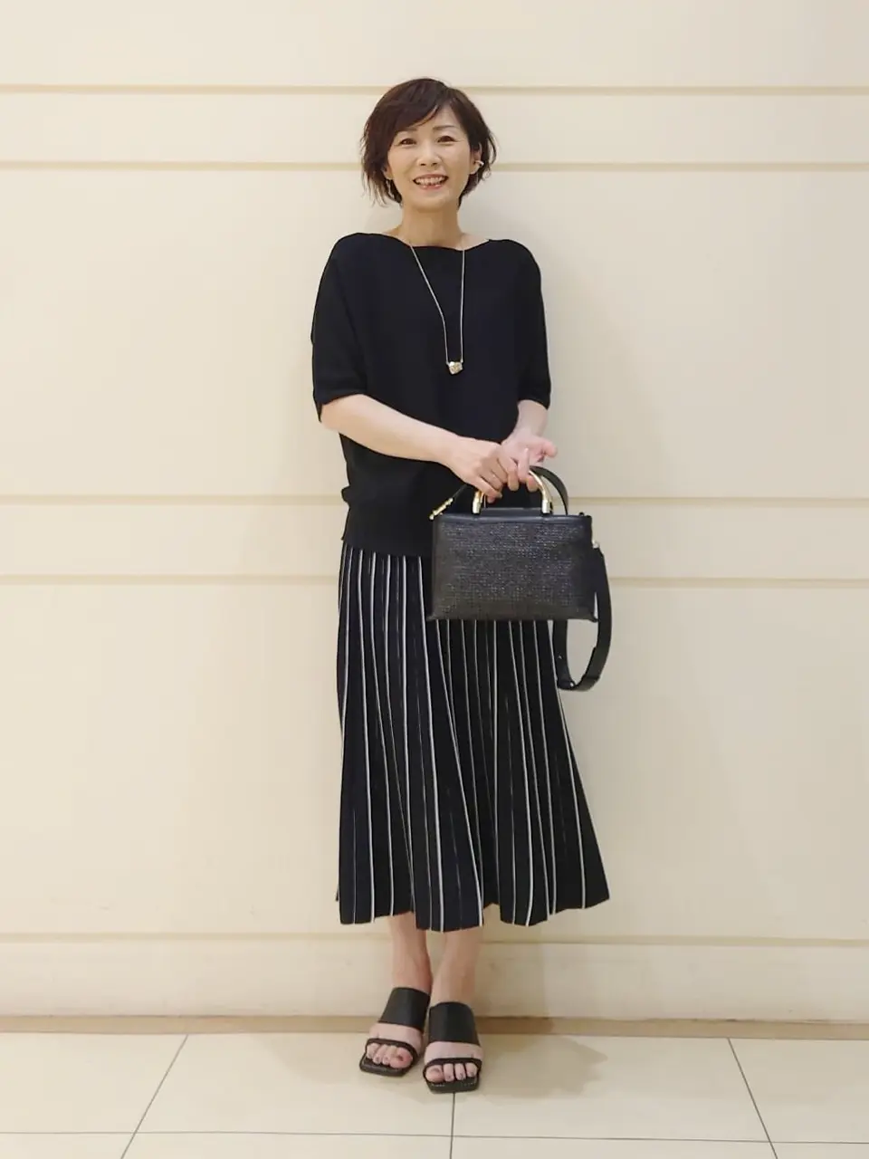 自由区 L maruri コーディネート画像