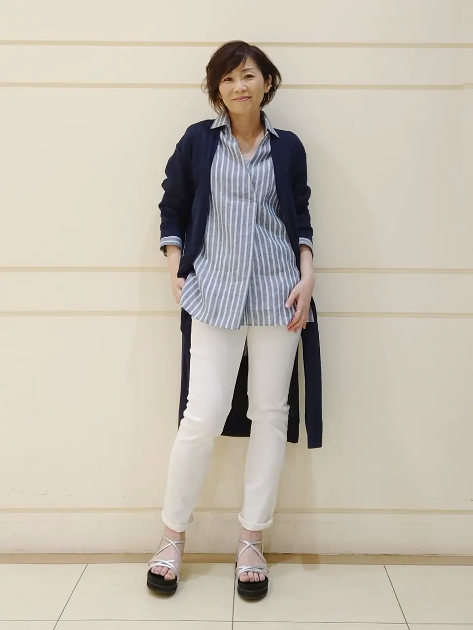 自由区 L maruri コーディネート画像