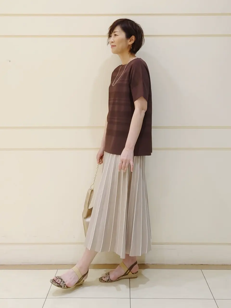 自由区 L maruri コーディネート画像