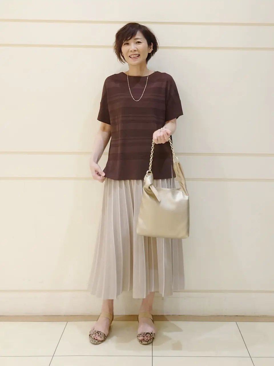 自由区 L maruri コーディネート画像