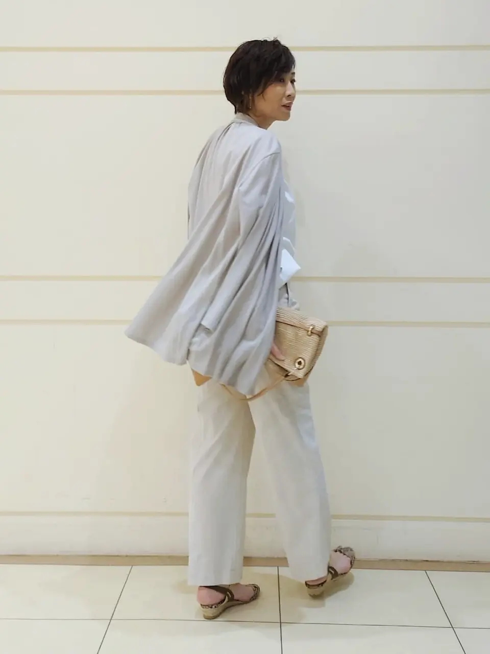 自由区 L maruri コーディネート画像