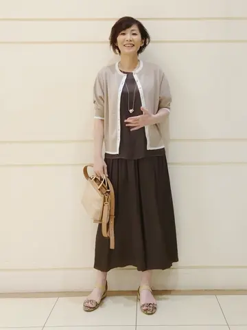 自由区 L maruri コーディネート画像