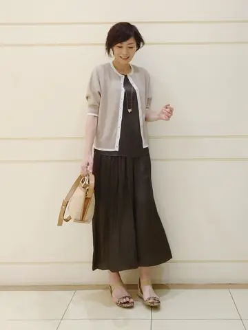 自由区 L maruri コーディネート画像