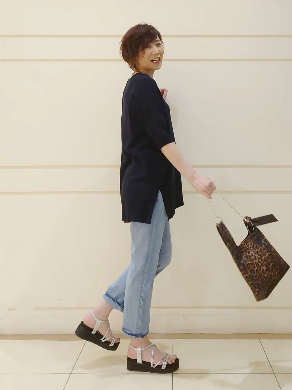 自由区 L maruri コーディネート画像