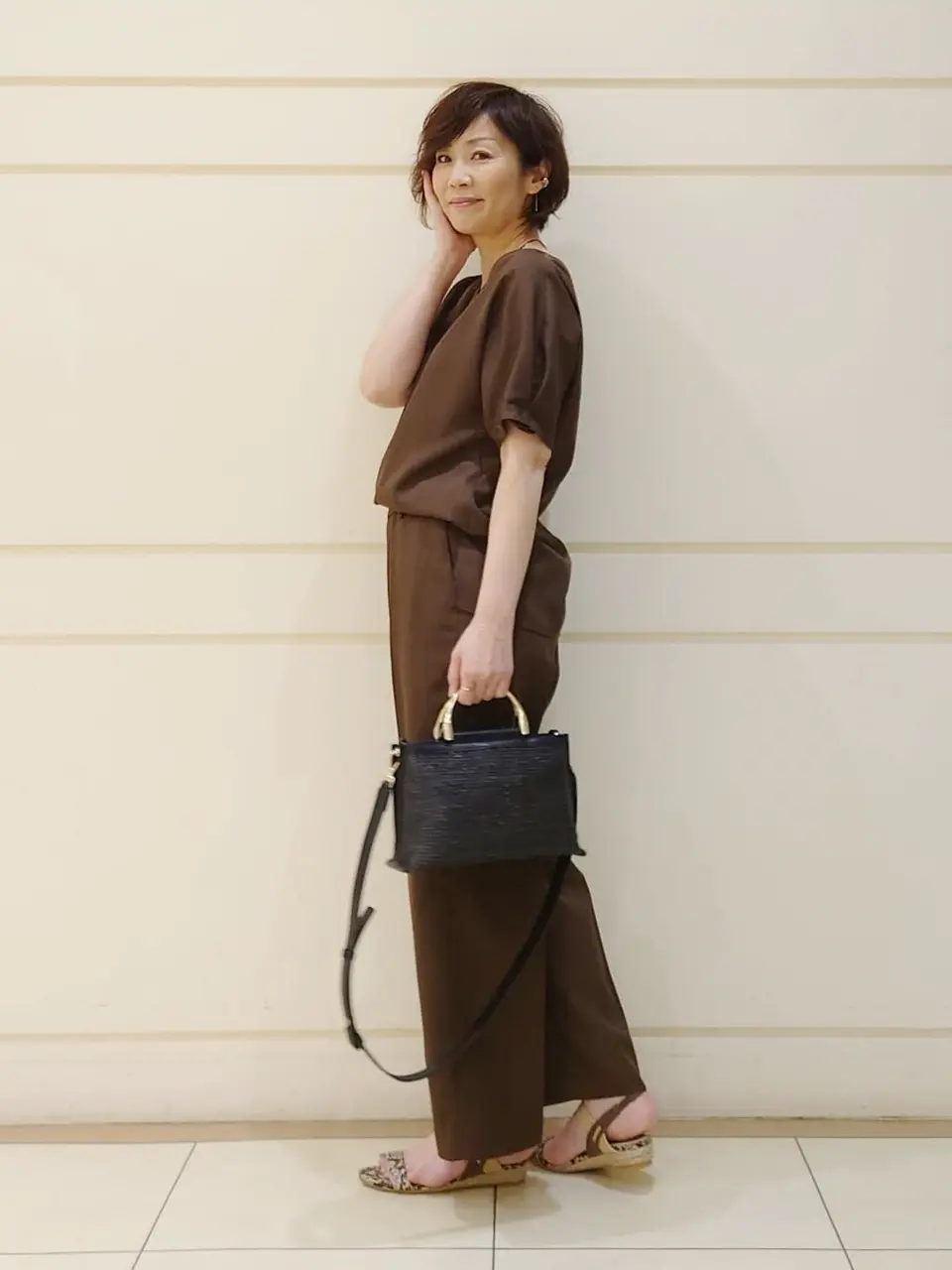 自由区 L maruri コーディネート画像