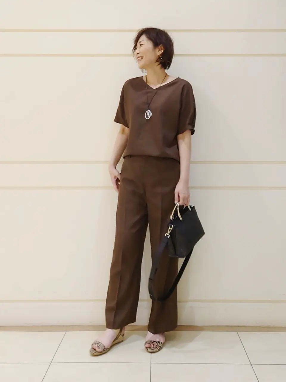 自由区 L maruri コーディネート画像