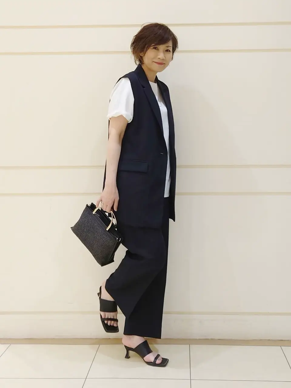 自由区 L maruri コーディネート画像