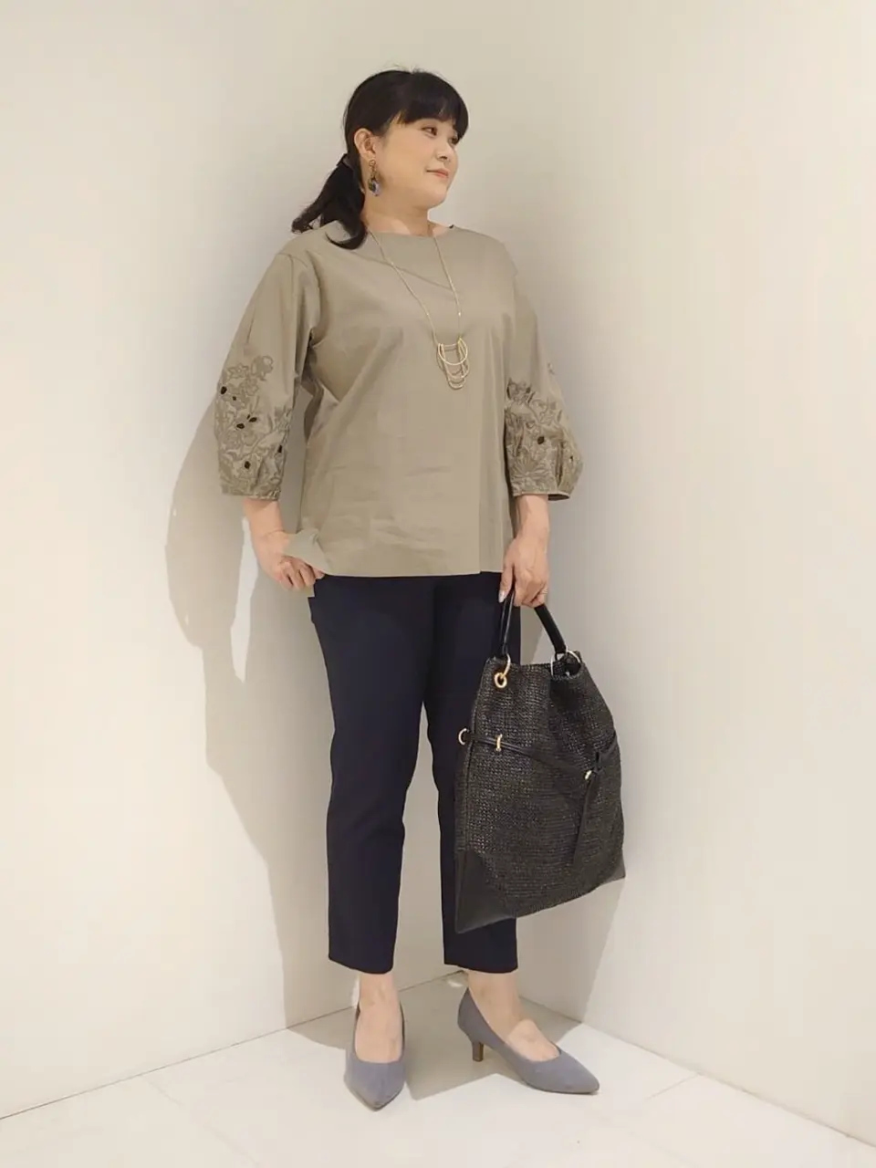 自由区 L 山村 コーディネート画像