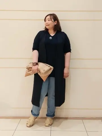 自由区 L 藤原 コーディネート画像